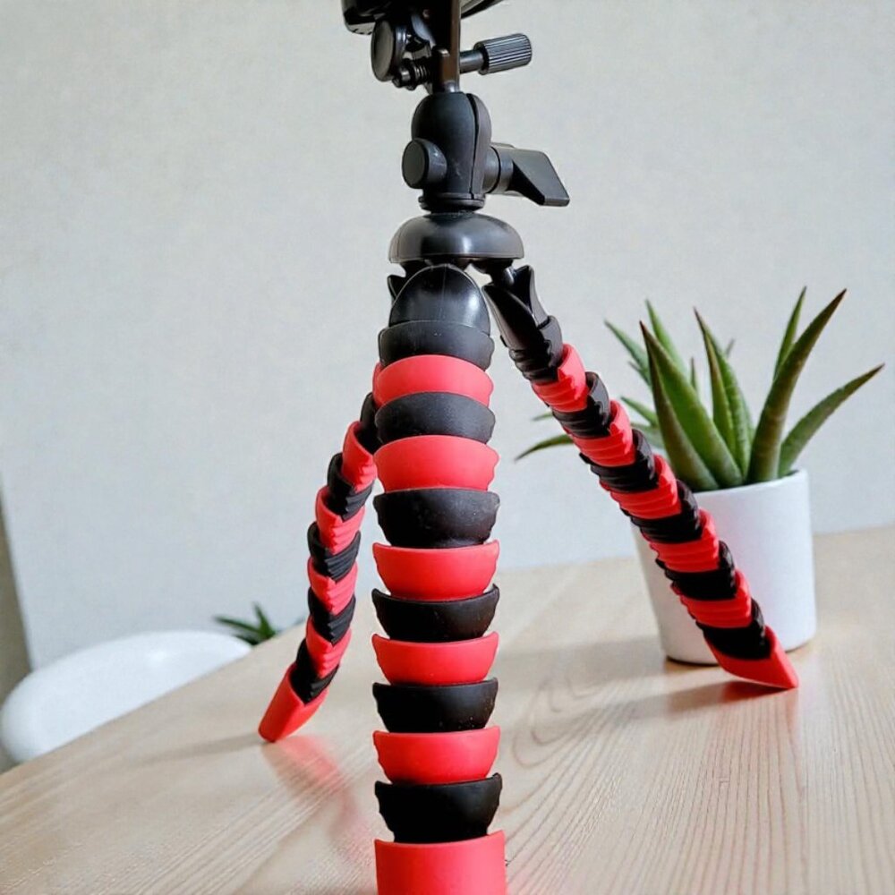 VIVITAR large format rubberized spider tripod 30 cm (12 inch)